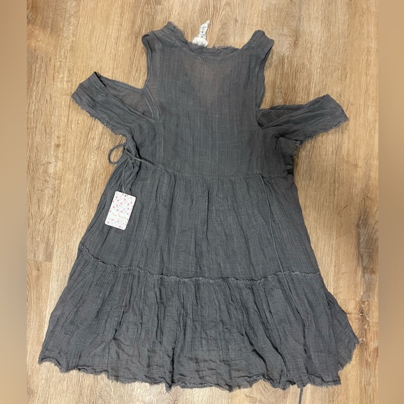 Free People Cold Shoulder Mini Dress - Picture 6 of 8